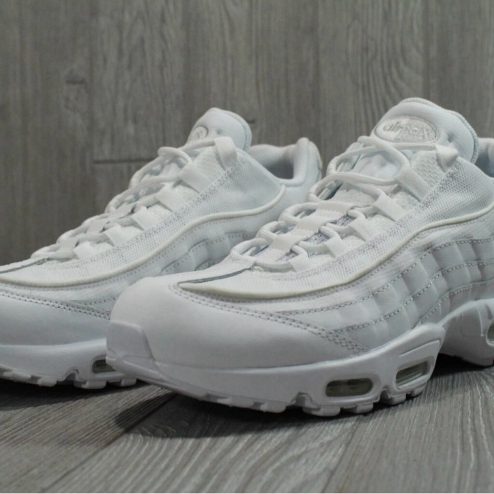 Nike Air Max 95 Essential White CT1268-100 Shoes Running Mens Size 15 New Read